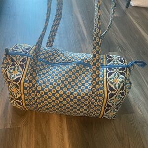 Stylish Blue Patterned Women's Bag